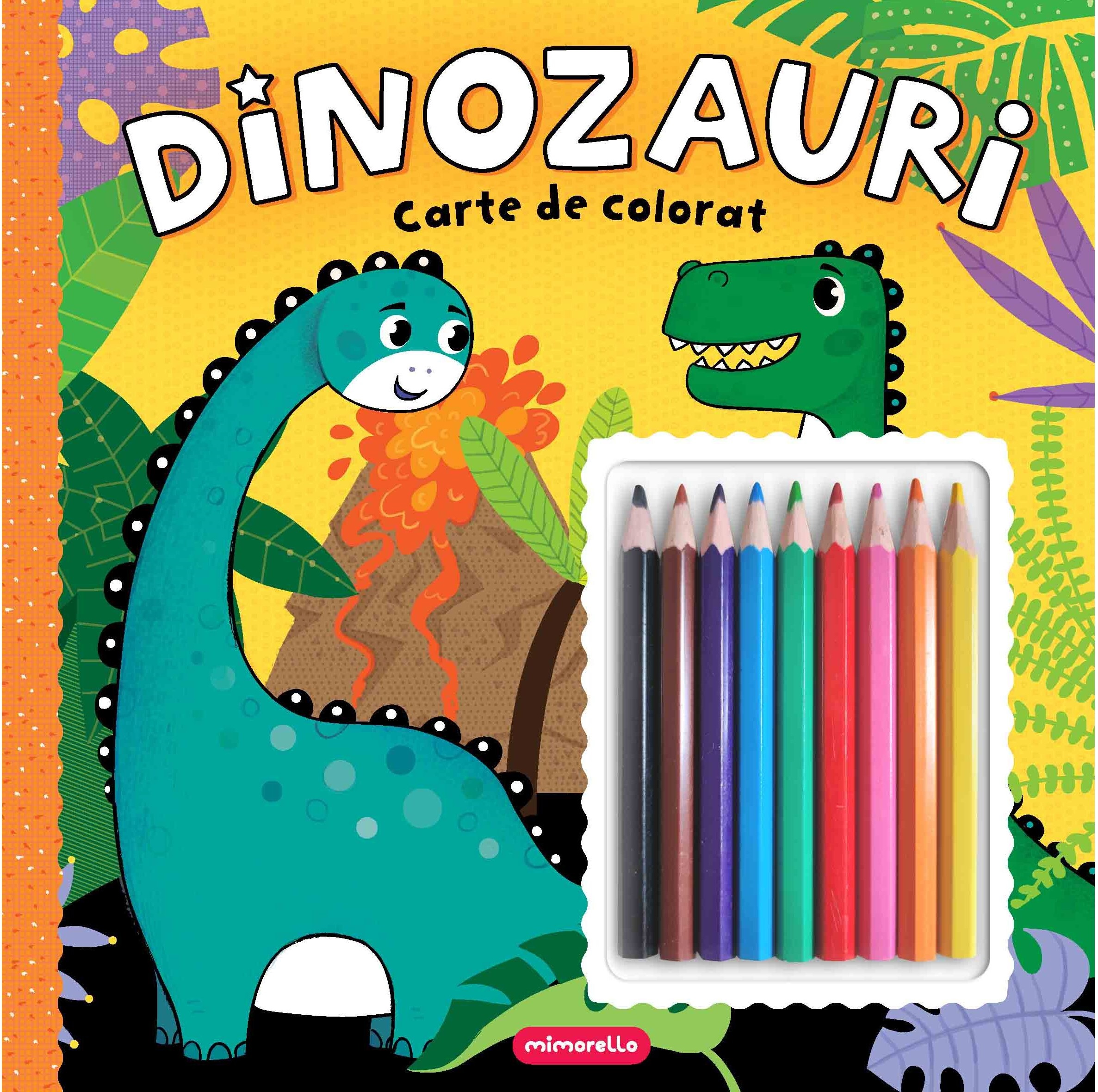 CARTE DE COLORAT DINOZAURI