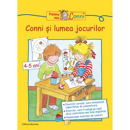 CONNI SI LUMEA JOCURILOR 4+