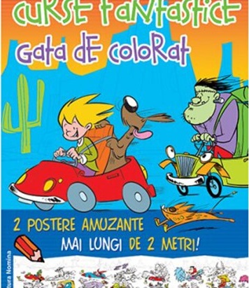CURSE FANTASTICE GATA DE COLORAT - COPERTA PORTOCALIE