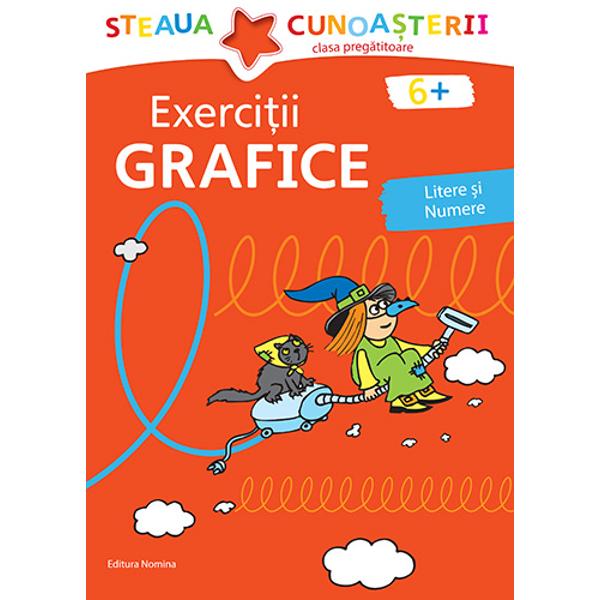 EXERCITII GRAFICE 6 ANI+ (COPERTA ROSIE)