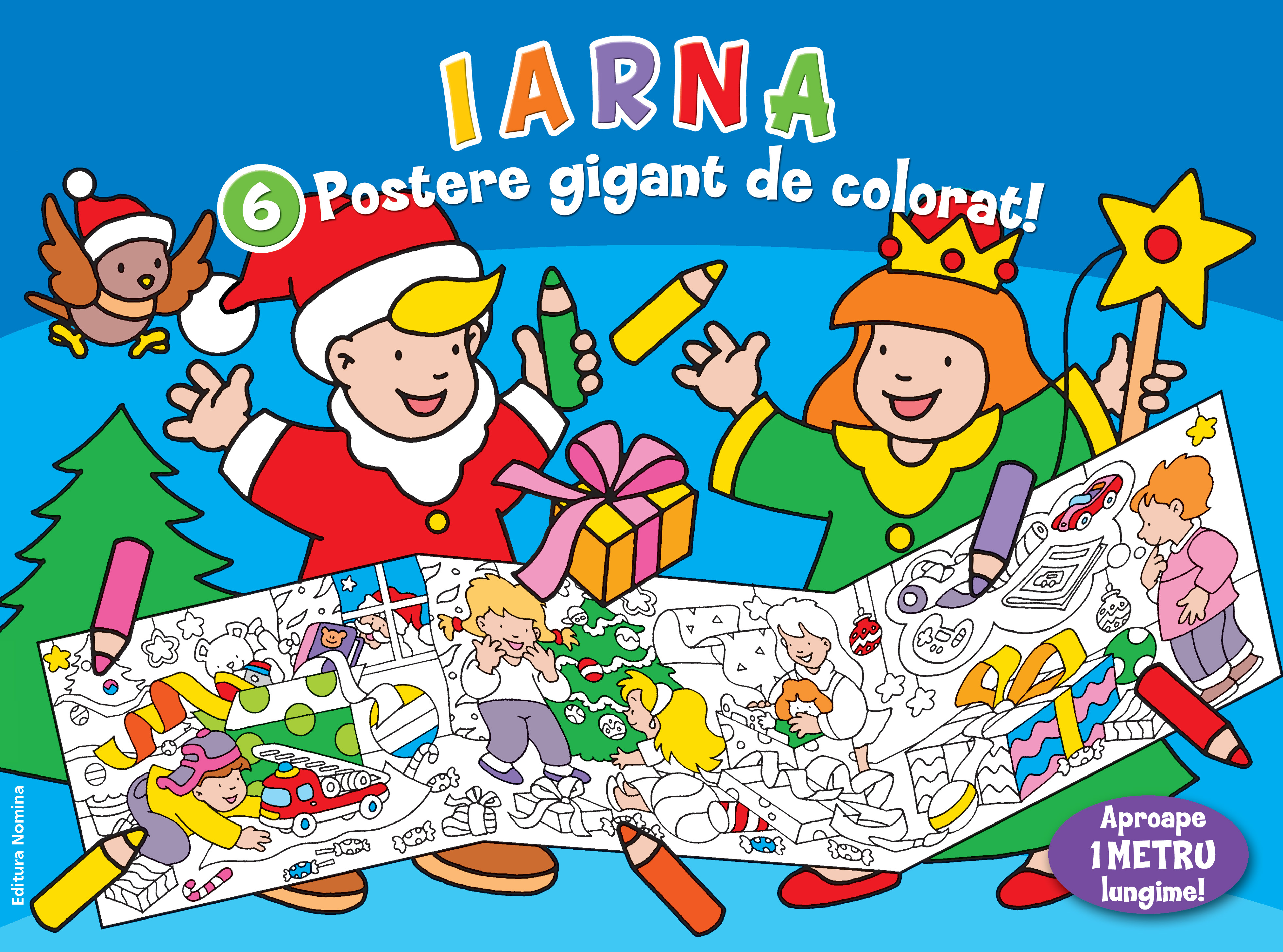 IARNA. 6 POSTERE GIGANT DE COLORAT!
