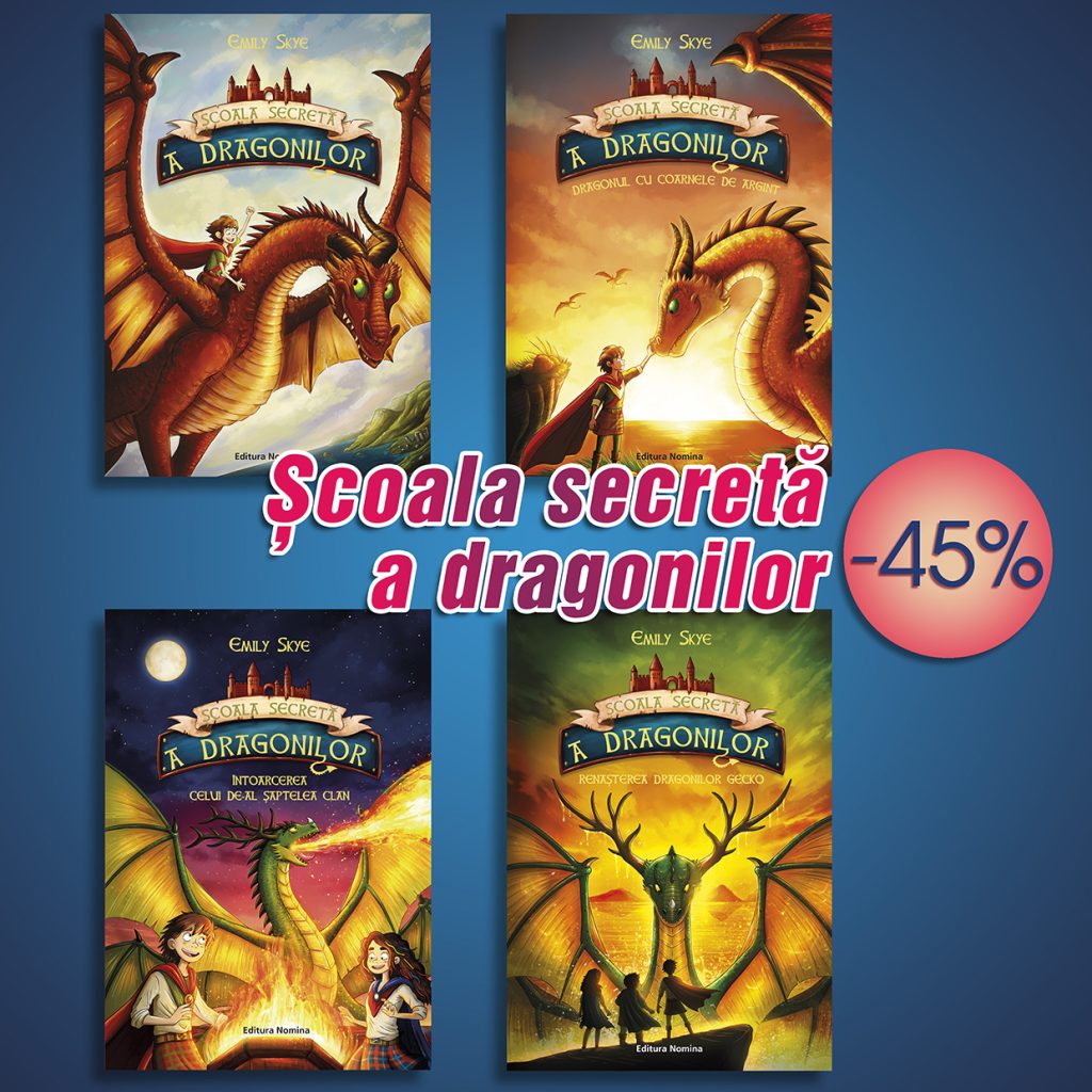 SCOALA SECRETA A DRAGONILOR. VOL 2. DRAGONUL CU COARNELE DE