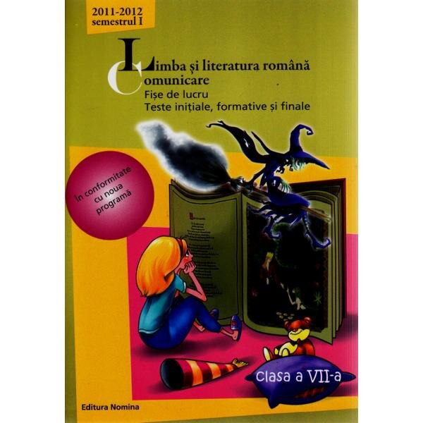 LB. ROM. FISE DE LUCRU CLS. A 7-A. SEM I