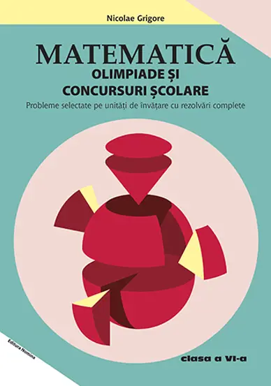 MATEMATICA. OLIMPIADE SI CONC. SCOLARE CLS. A 6-A. ED. A 3-A